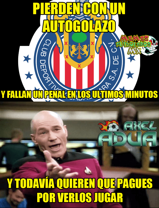 Memes acaban al Gullit, Salcedo y Chivas