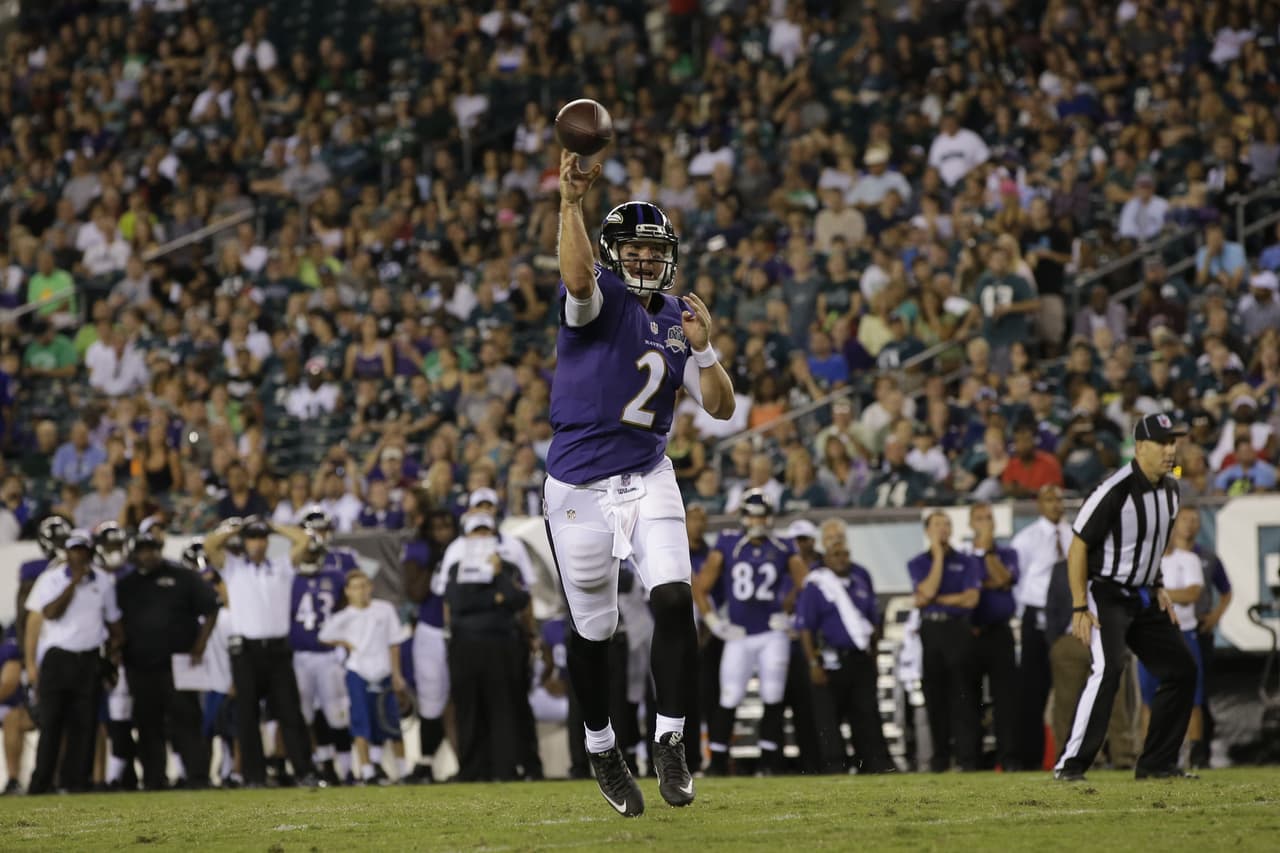 NORTE / Baltimore Ravens: Bryn Renner, QB. Calificación: B