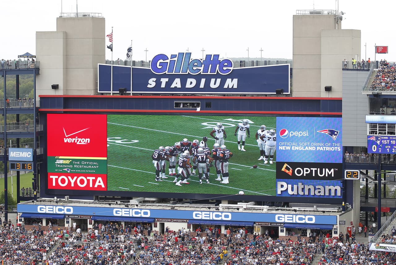 #2 Gillette Stadium (New England Patriots): Raramente la casa de los Patriots es citada como una de las más bulliciosas de la NFL, pero New England ha ganado 17 de las últimos 18 juegos de la Este AFC en casa y disfruta de una marca de 33-6 en temporada regular antes rivales de división (AP-NFL).