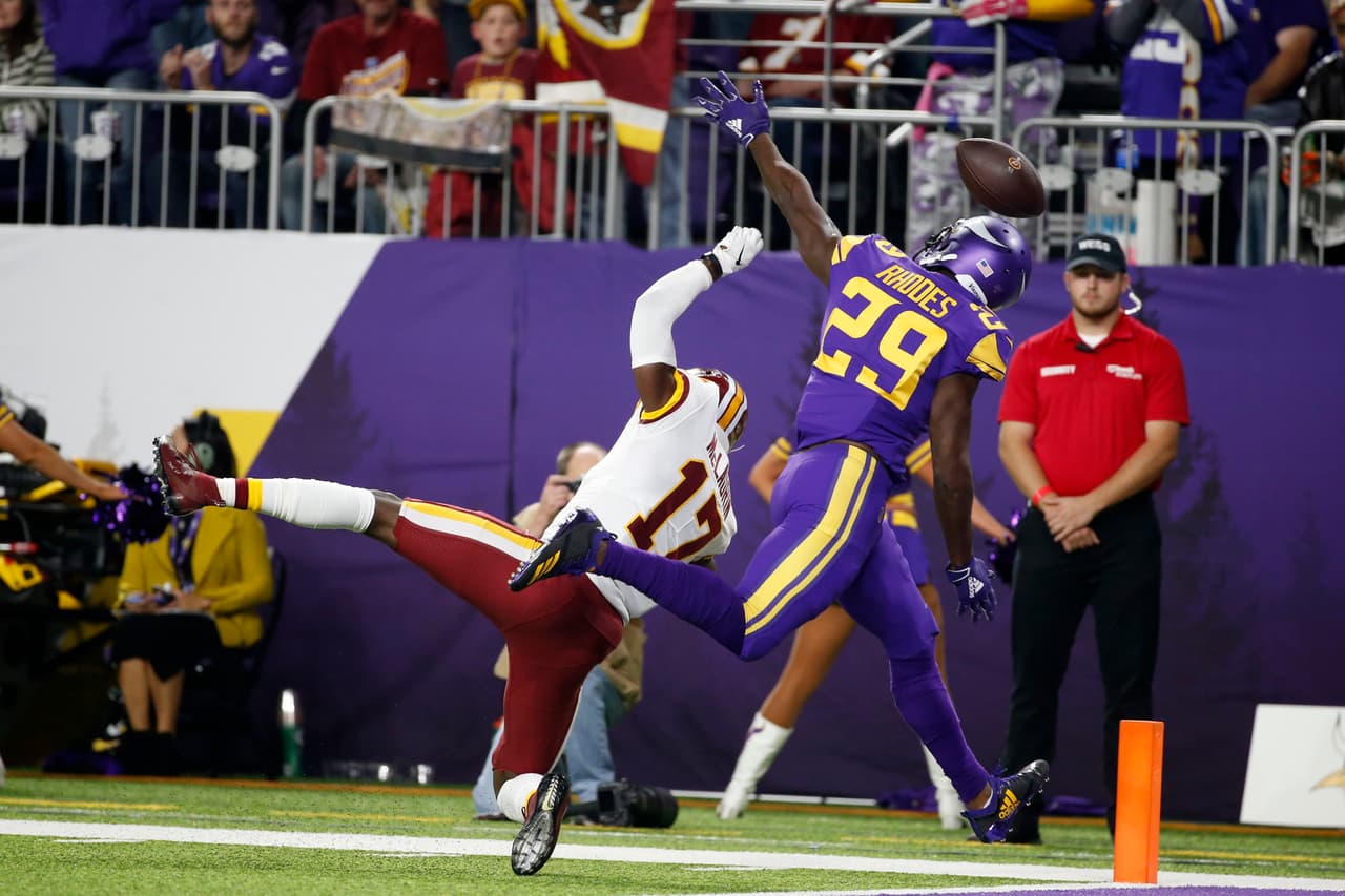 Washington Redskins 9-19 Minnesota Vikings. Adrian Peterson sigue haciendo historia en yardas por tierra.