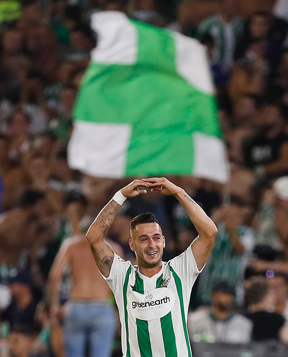 Un gol para poner a soñar a todo el campo bético en la remontada y los 3 puntos.