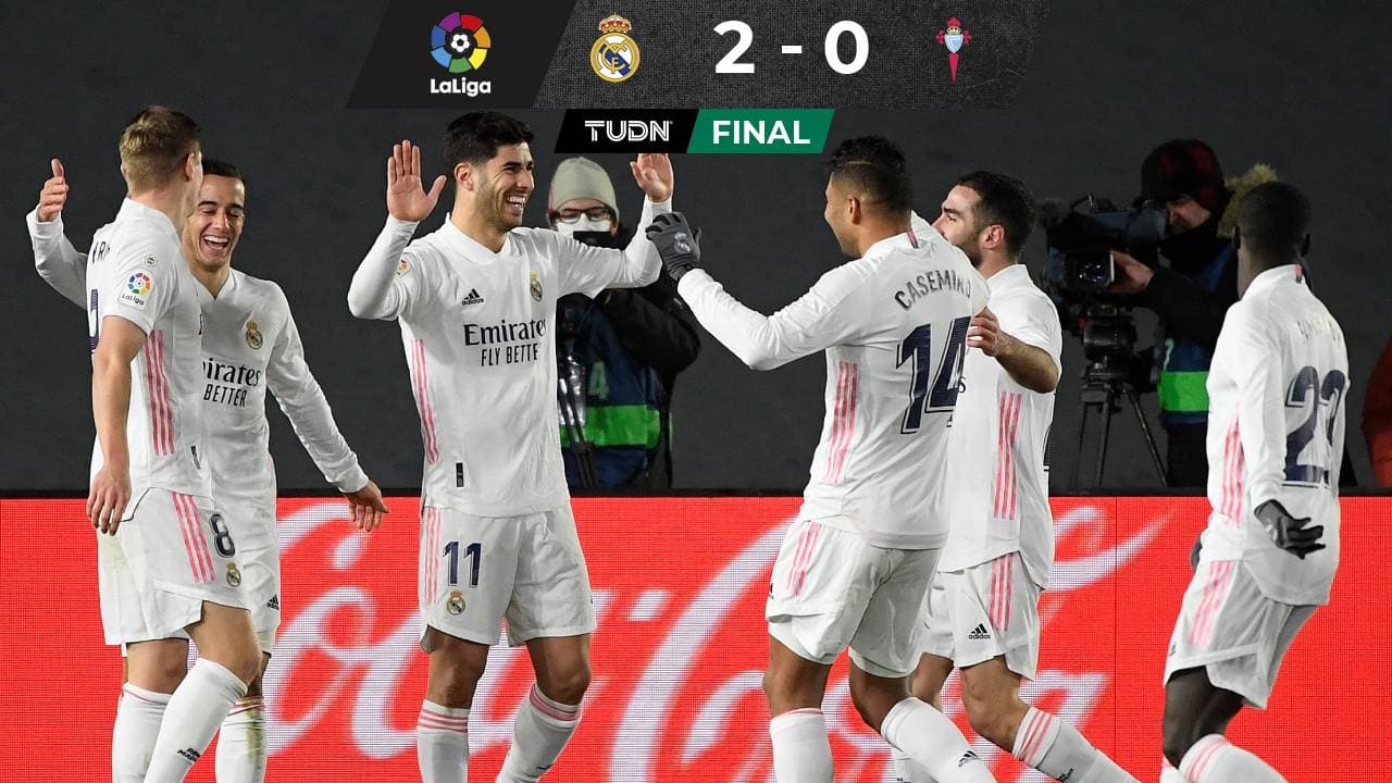 Araujo fue titular pero el Celta pierde 2-0 ante el Real Madrid