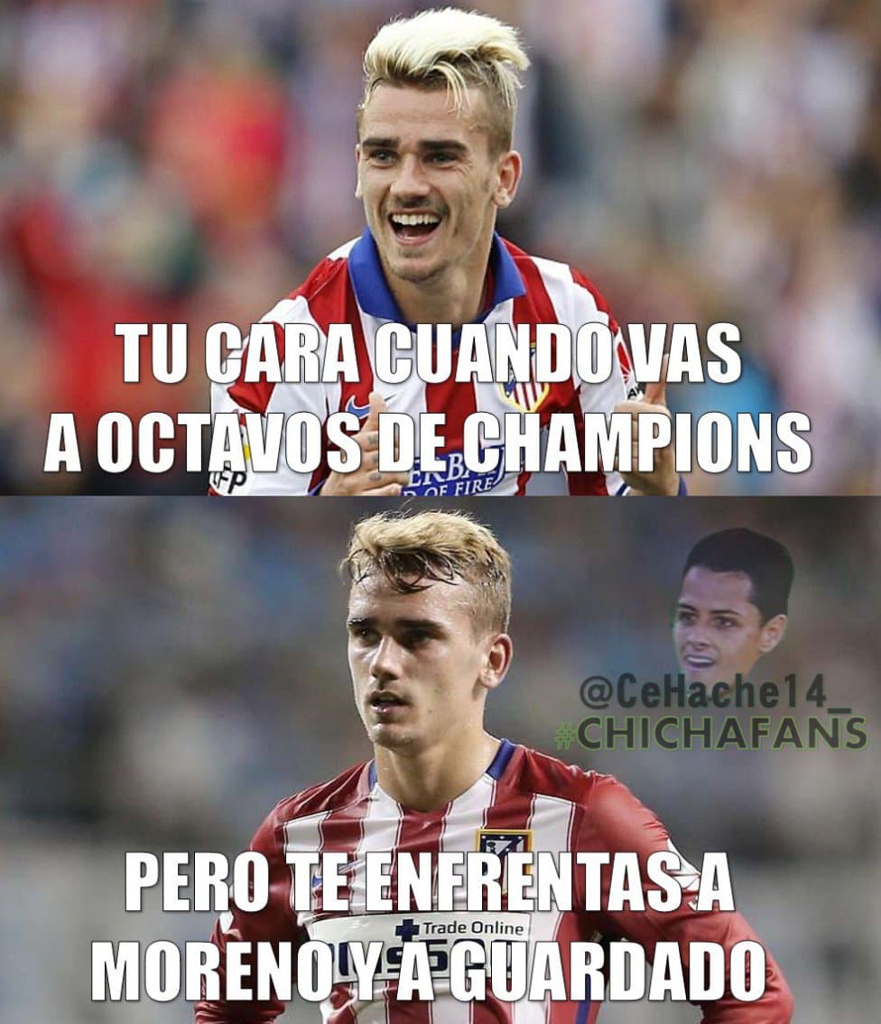 Atlético de Madrid accedió a los cuartos de final por la tanda de penales y sufriendo demasiado, los memes no faltaron