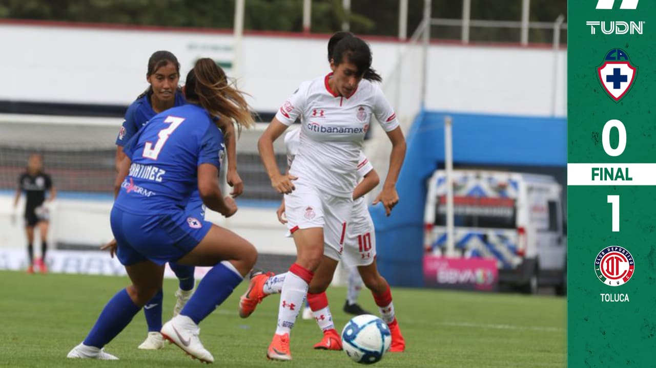 A 10 minutos del final, Toluca le quita el invicto al Cruz Azul