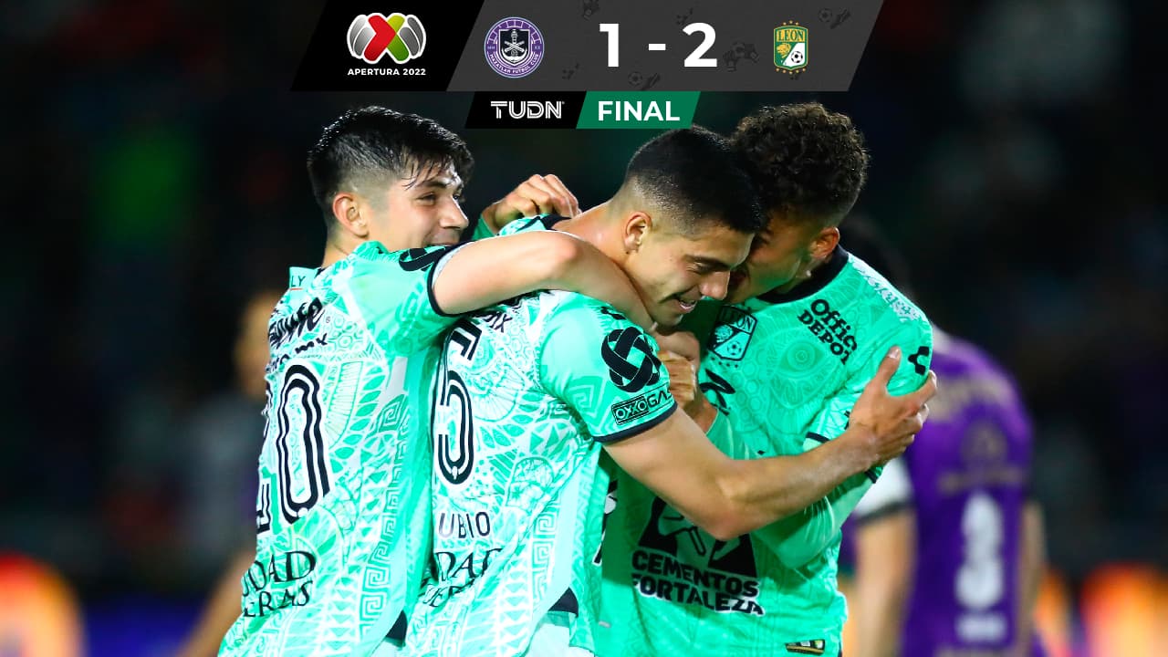 León vence a Mazatlán, llega a 8 sin perder y es segundo de la tabla
