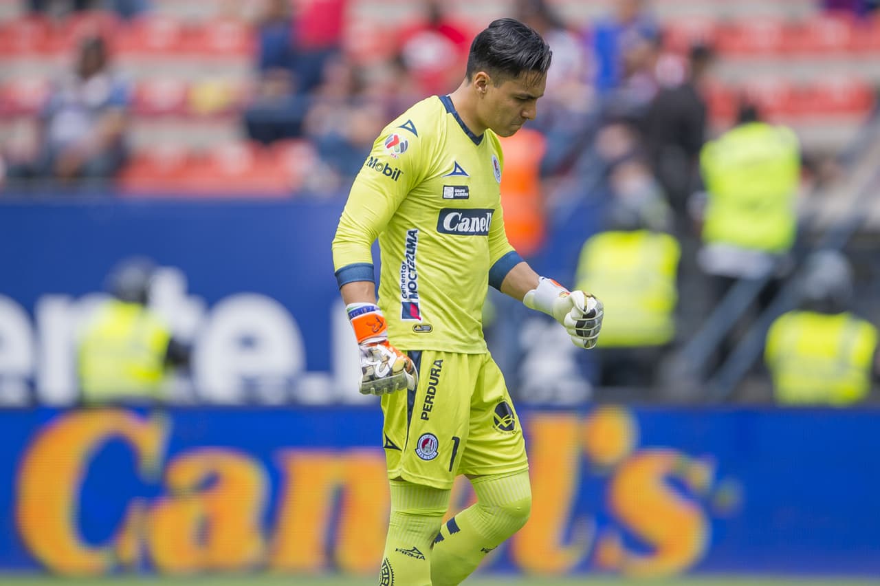 Carlos Felipe Rodríguez festejó el tanto de sus compañeros.