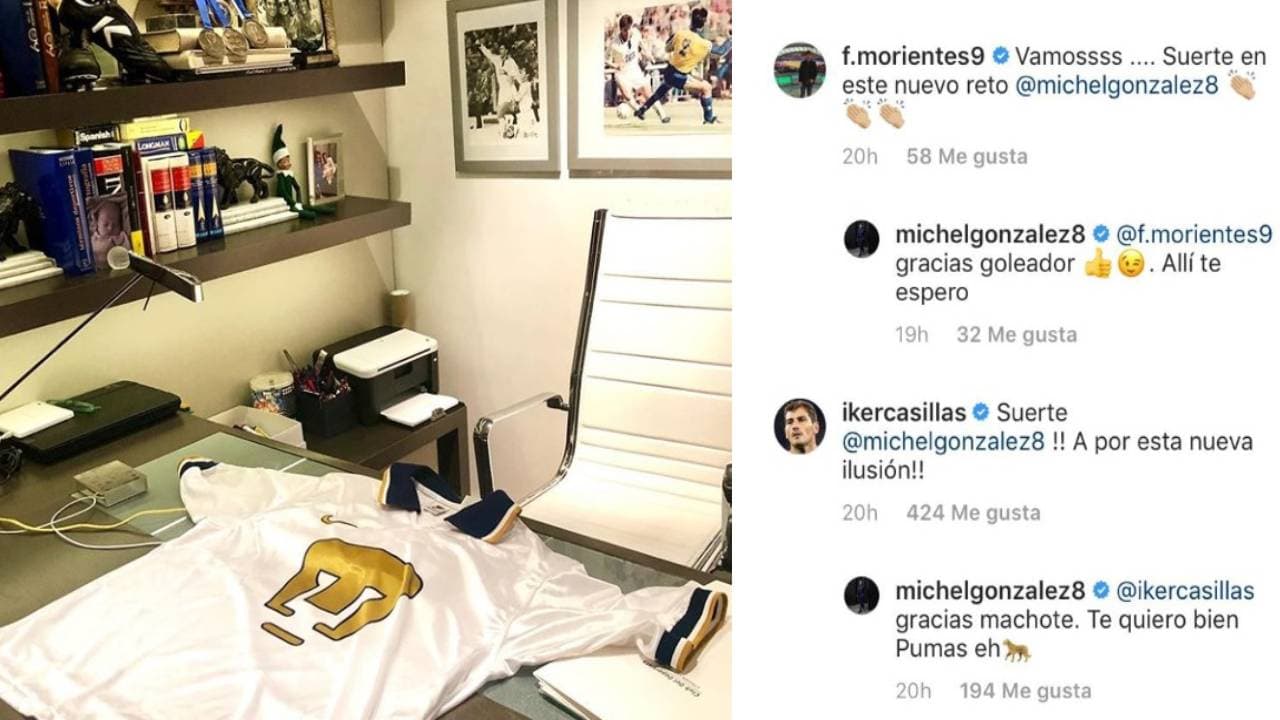Los mensajes en los que el nuevo DT de los Pumas les manda un guiño a los exmerengues.