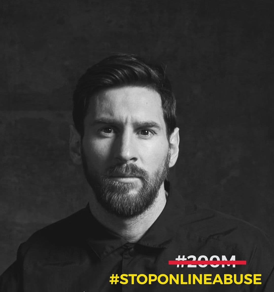Messi: "Detrás de cada cuenta hay una persona de carne y hueso"