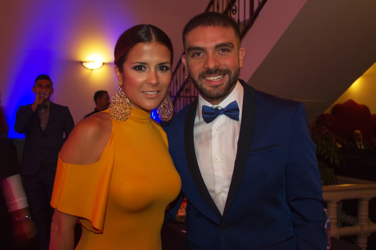 Adriana Monsalve y Édgar Martínez. Los rostros de UDN.