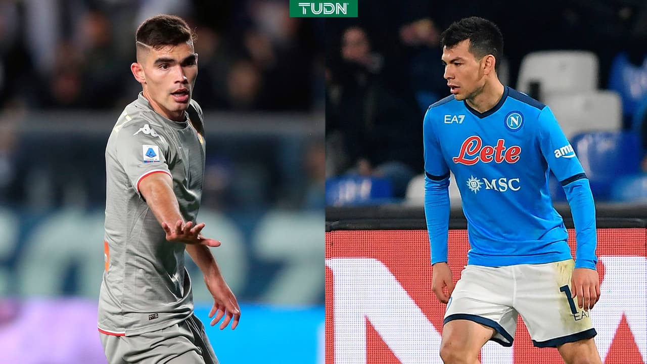 Johan Vásquez sufre y Chucky Lozano no juega con el Napoli