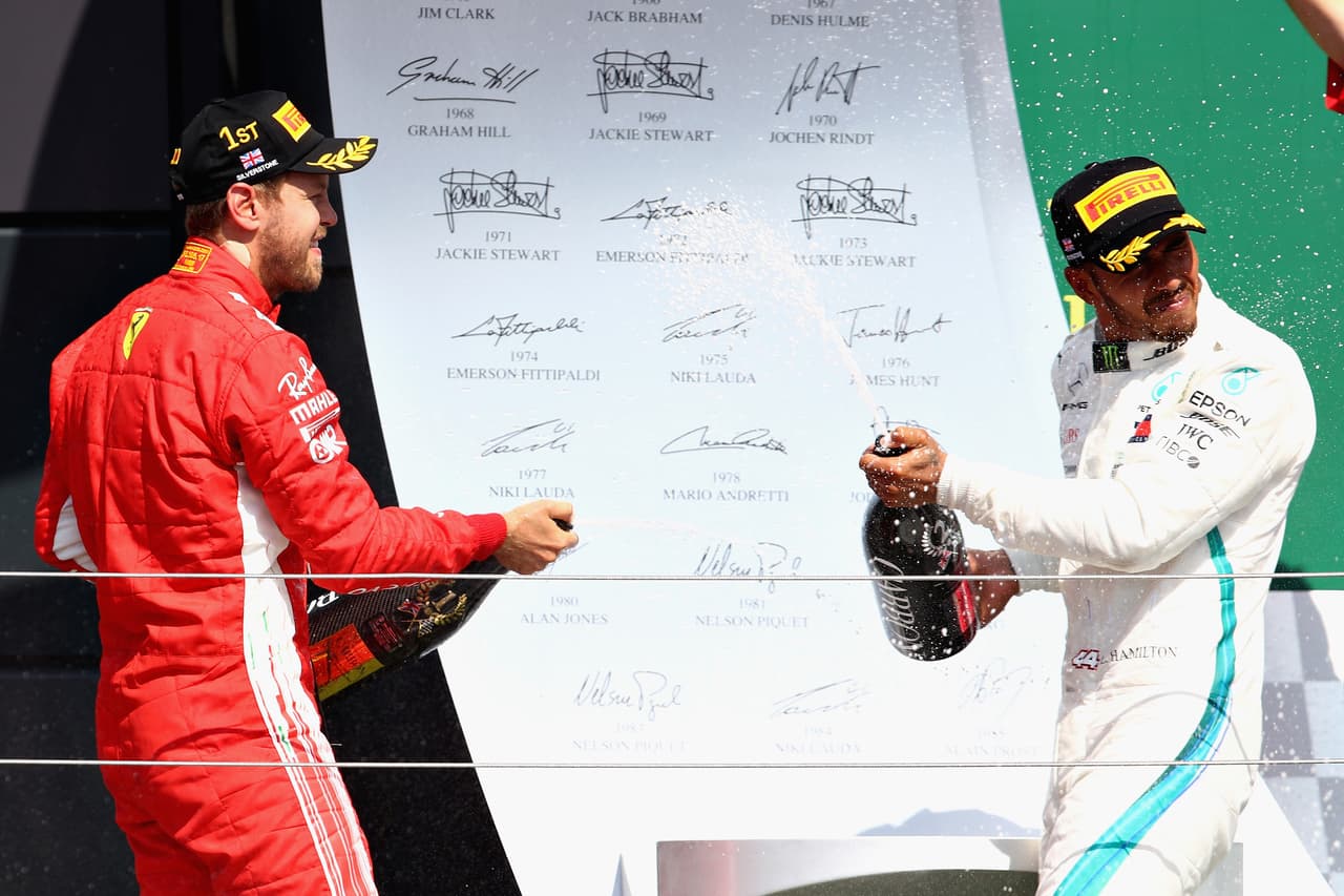 Lewis ganó el pasado Gran Premio de Italia.