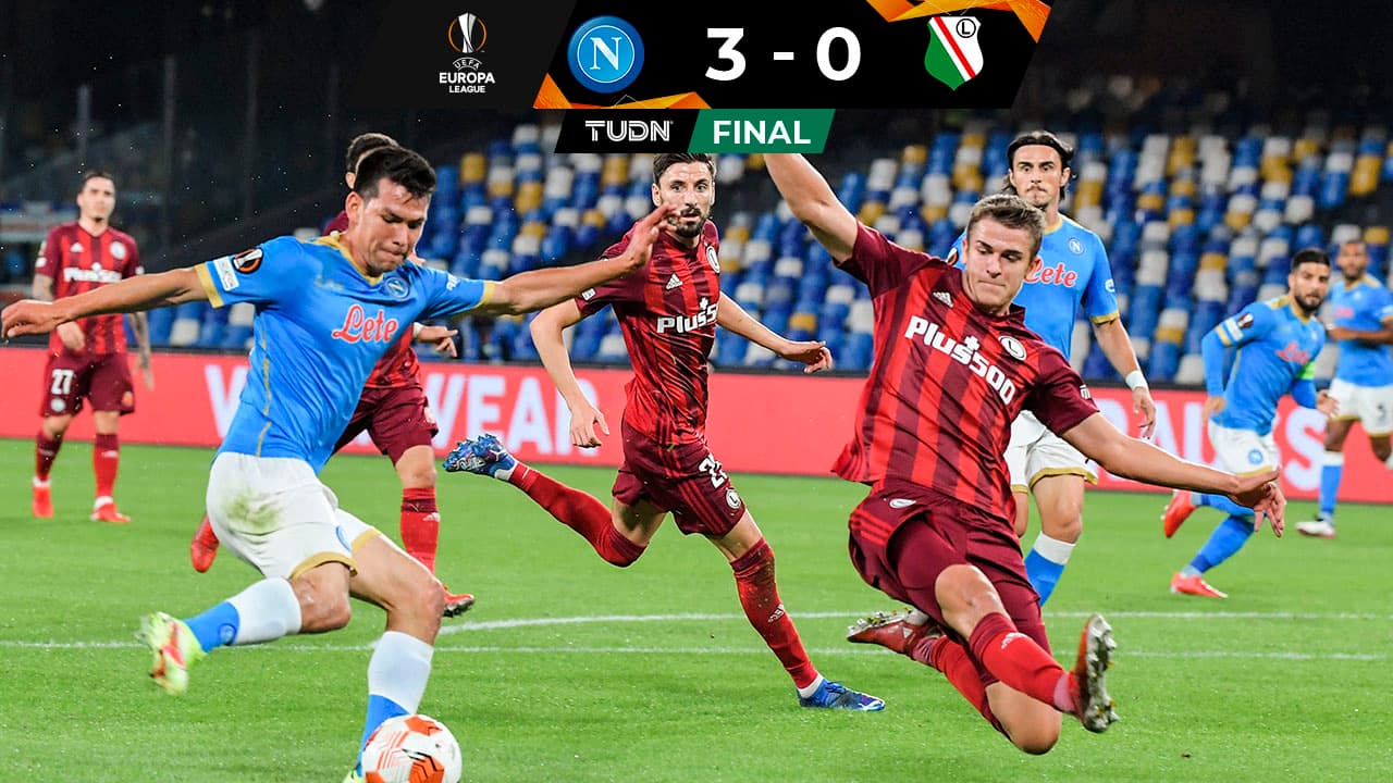 ‘Chucky’ tuvo minutos en vital triunfo del Napoli sobre Legia