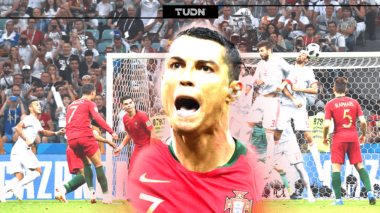 Cristiano Ronaldo dejó atrás su cariño por España y su futbol cuando marcó una pincelada en el Mundial de Rusia 2018 con la Selección de Portugal.