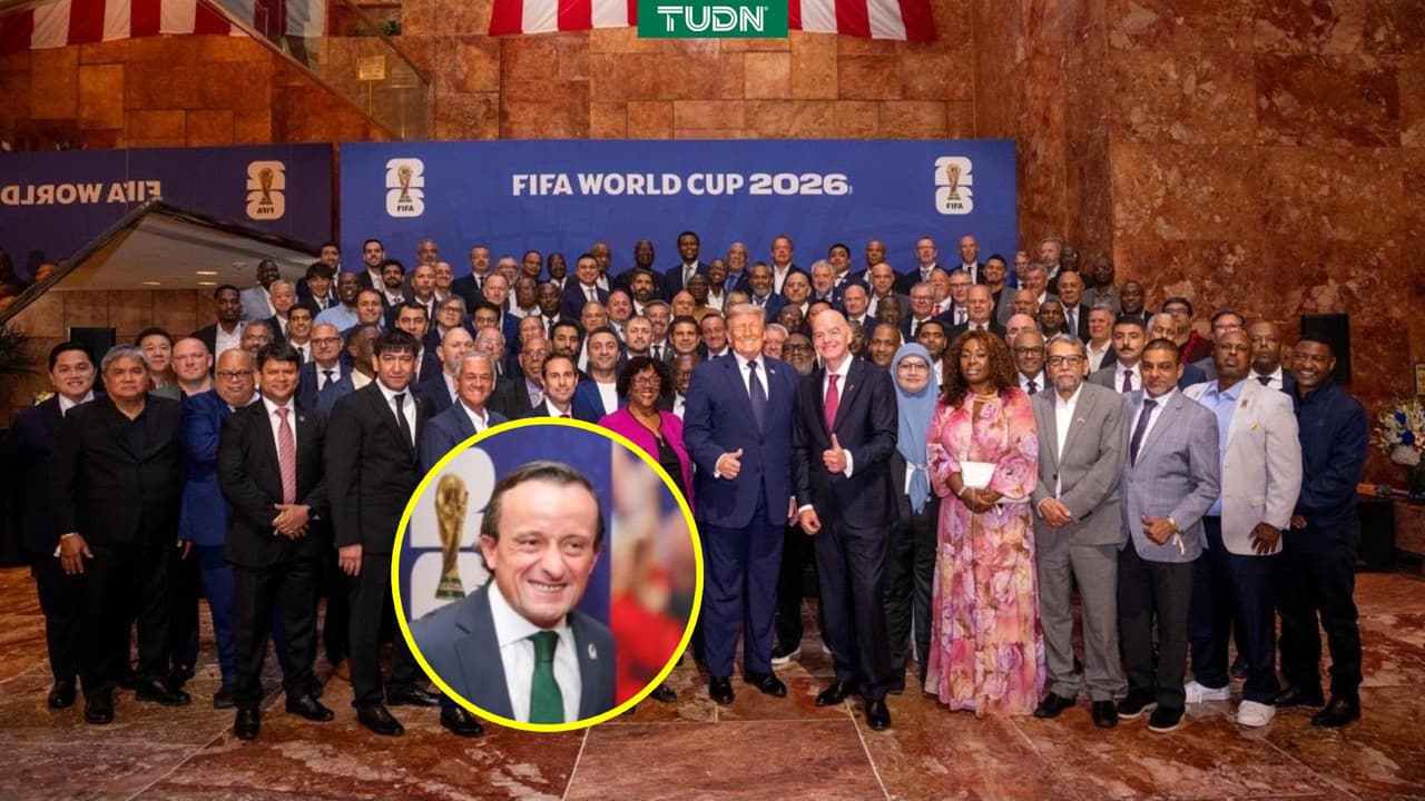 Mikel Arriola se reune con Gianni Infantino y Donald Trump previo a la final del Mundial
