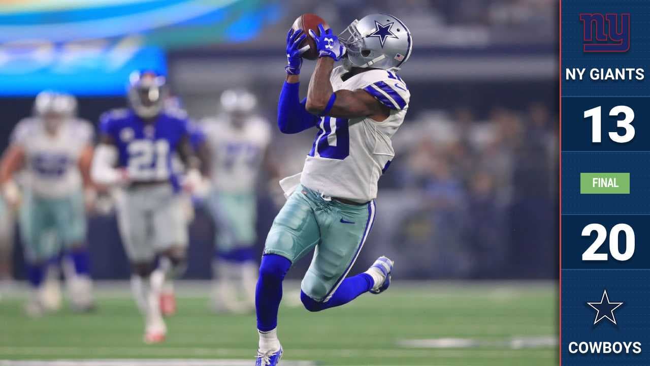 En el Sunday Night Football, una chata ofensiva de los Giants le abrió las puertas a los Cowboys para ganar con relativa tranquilidad. Ezikiel Elliott corrió para 78 yardas en 17 acarreos y un touchdown.