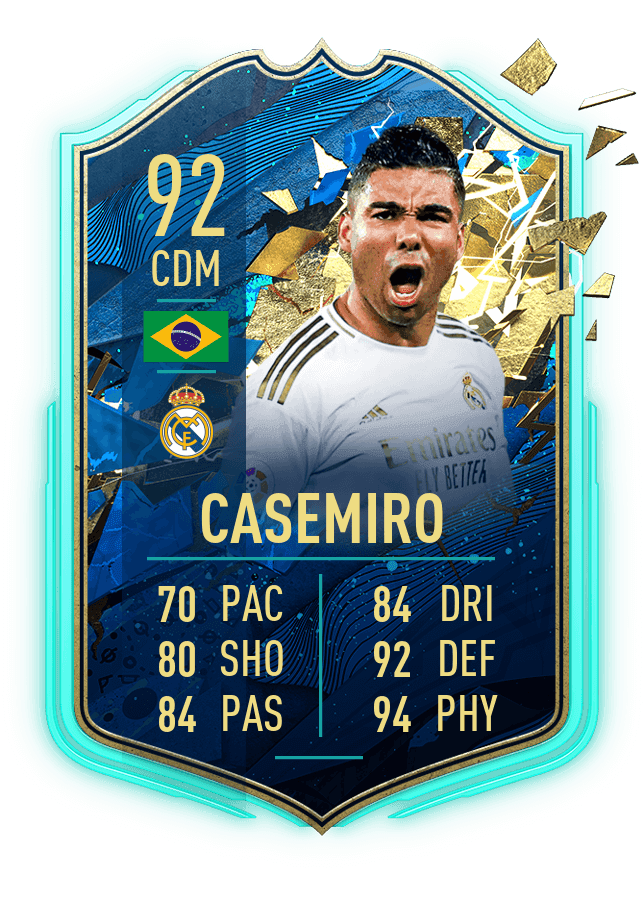 El pivote que se adueñó del mediocampo del Real Madrid, Casemiro.