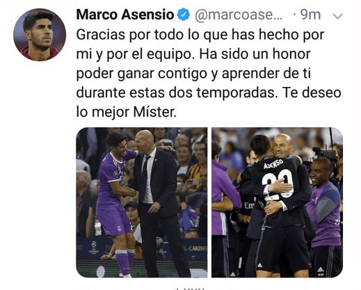 Marco Asensio, atacante juvenil que se proyectó con la llegada de este técnico.