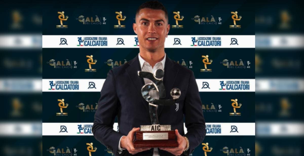 ¡No podía ser diferente! CR7 es el mejor jugador de Italia