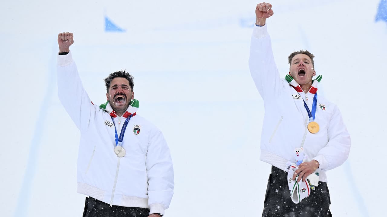 Italia hace el 1-2 en el skicross masculino del esquí acrobático de Milano Cortina 2026
