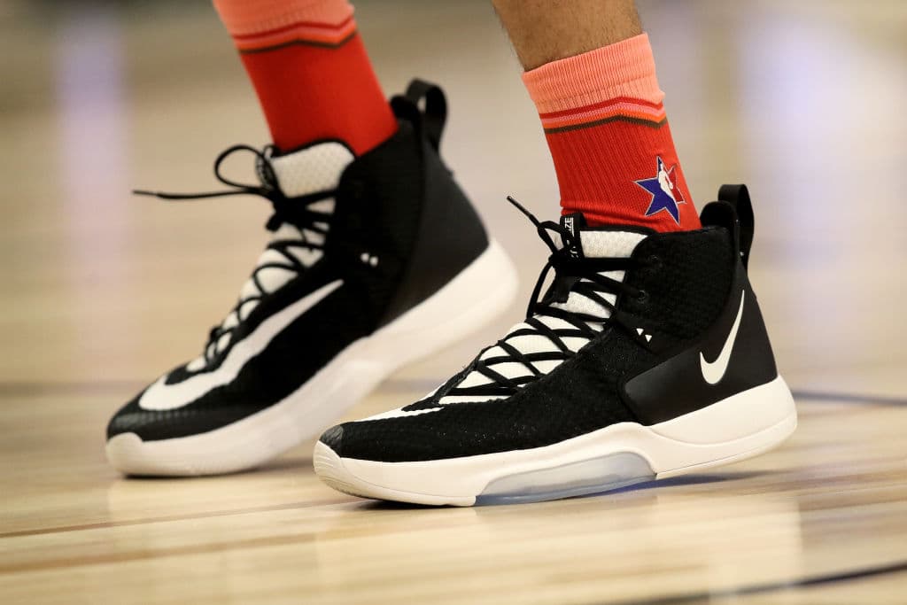 Estos son los Nike que usó Rudy Gobert #24 del equipo Giannis.