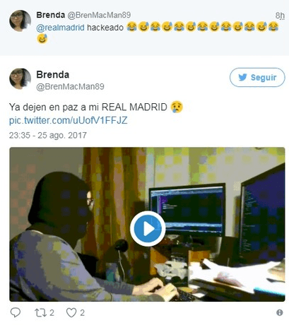 El hackeo a la cuenta de Real Madrid en Twitter, en el que supuestamente presentaron a Lionel Messi, fue motivo de burlas de los usuarios en redes sociales que incluso recordaron al Barcelona.