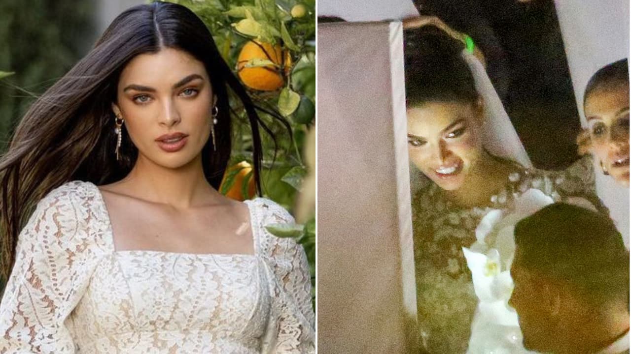 Todos los detalles del vestido de novia de Nadia Ferreira en su boda con Marc Anthony