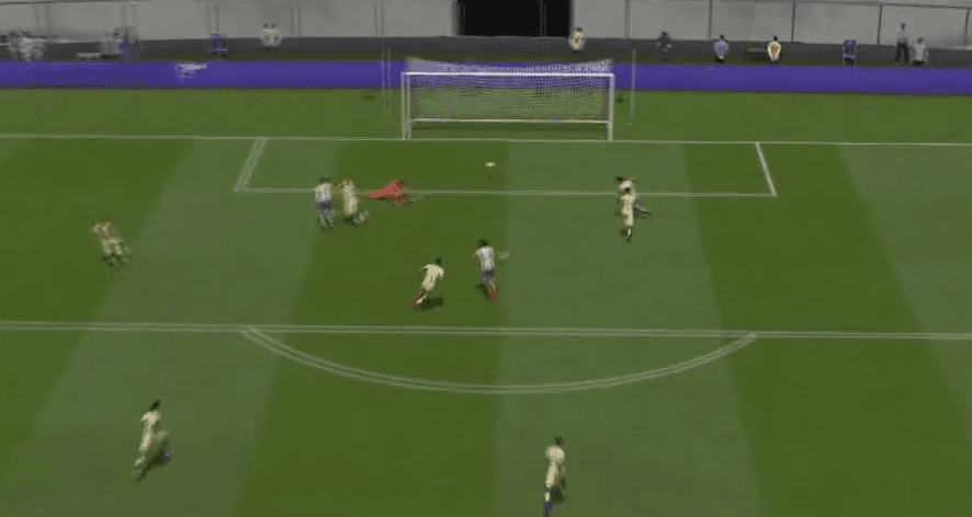 Santi Cáseres viene de atrás para vencer al San Luis de Juan Portales 4-3 en un partidazo.