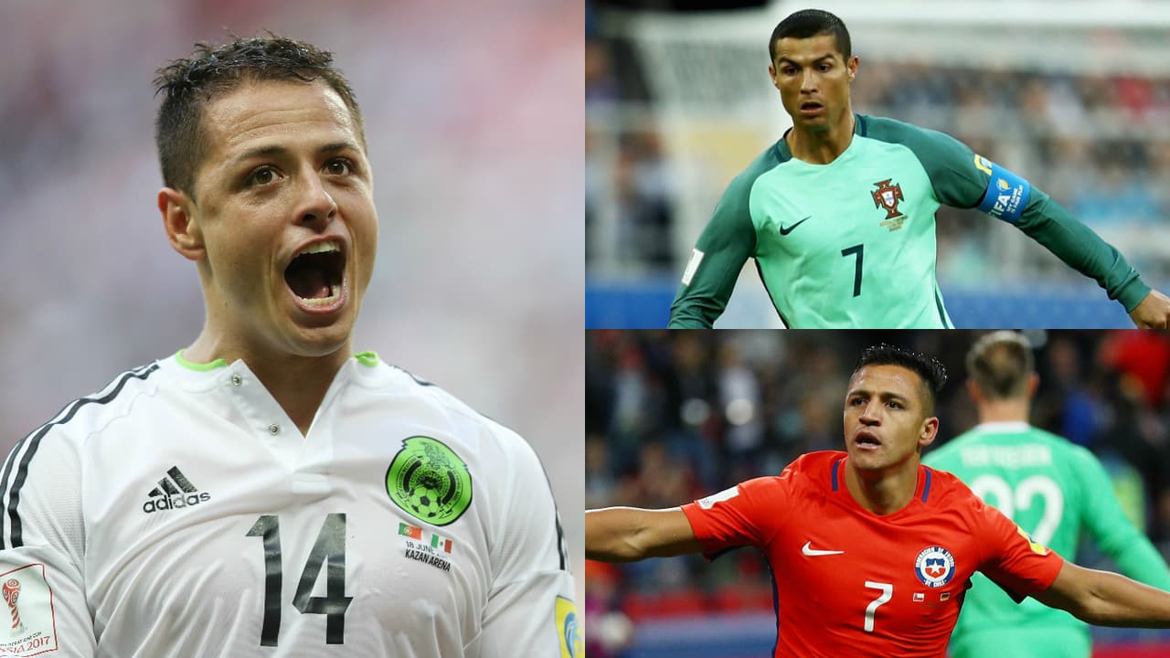 Algunos de los mjores jugadores del mundo están con sus países en la Copa Confederaciones en la búsqueda no solo del título sino de un lugar como artilleros del torneo. Así va esa lucha.