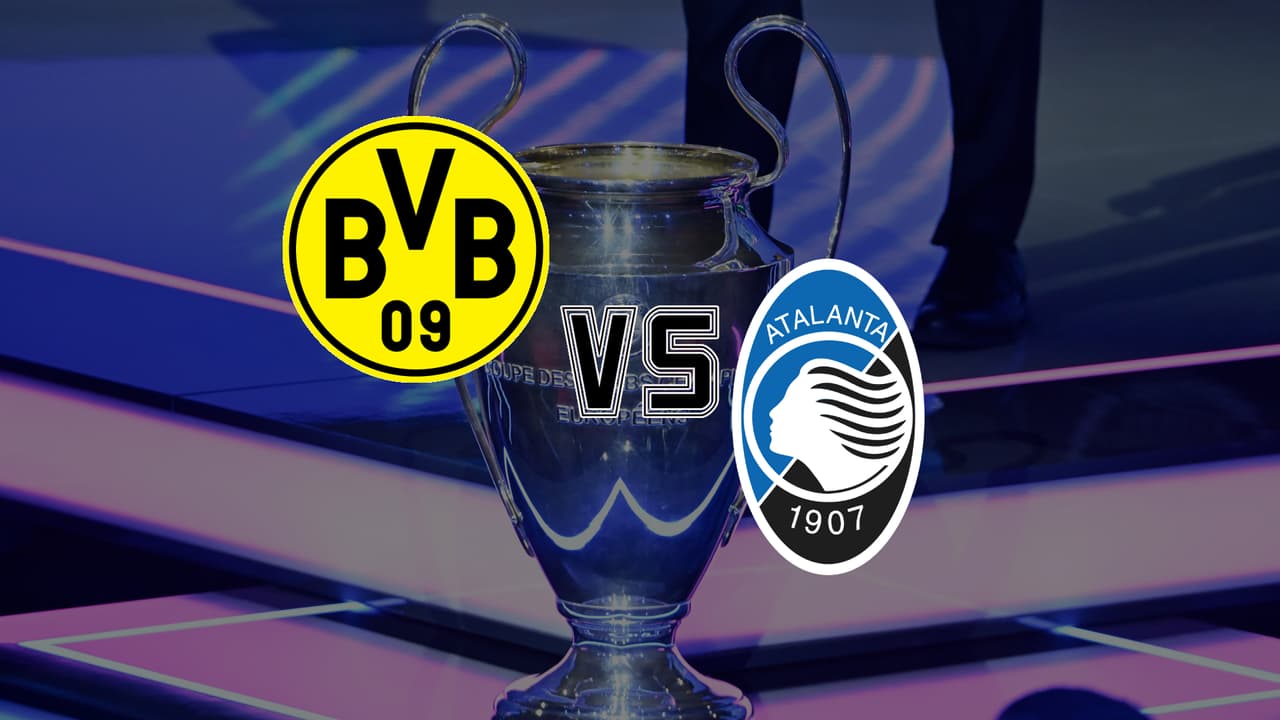 Borussia Dortmund vs. Atalanta EN VIVO: partido de UEFA Champions League, ida de Playoffs
