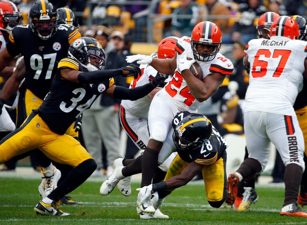 Los Browns y los Steelers nos deleitaron en un encuentro muy parejo en Pittsburgh.
