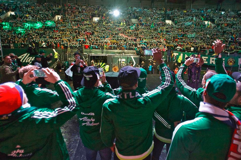 Miles de aficionados se dieron cita en el Providence Park