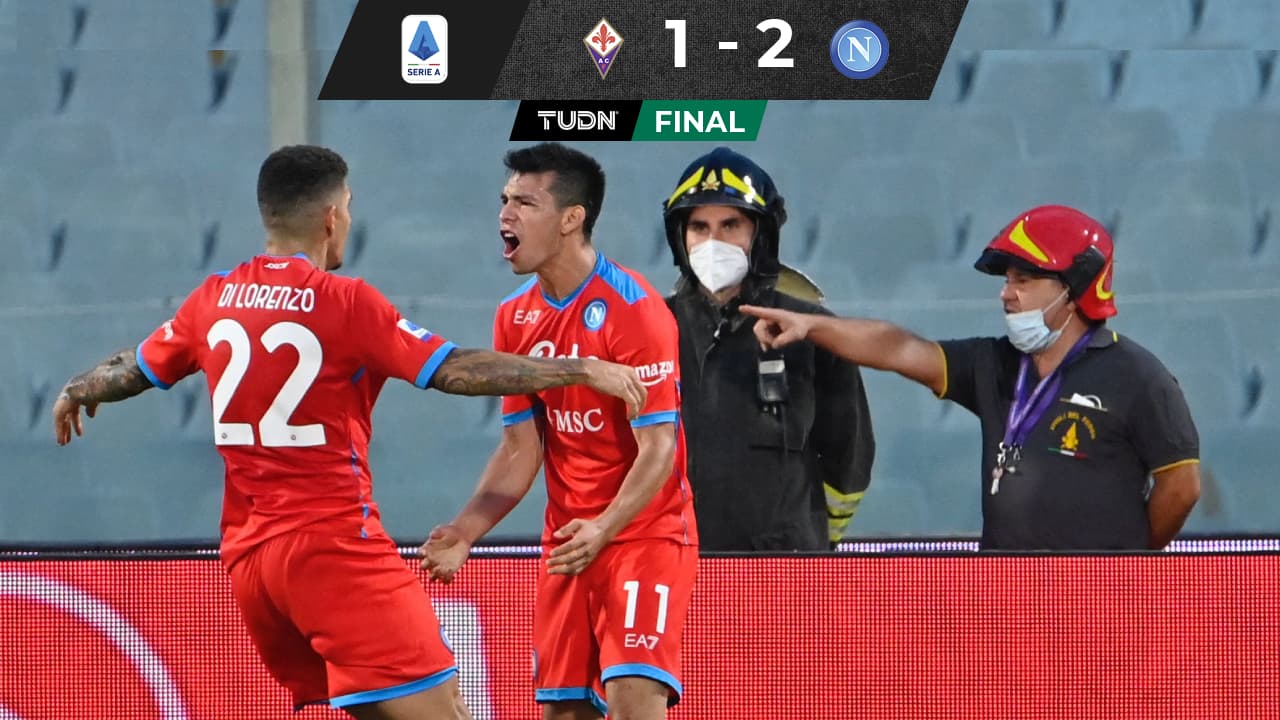 ¡Gol del Chucky! Lozano anota en triunfo del Napoli a la Fiorentina