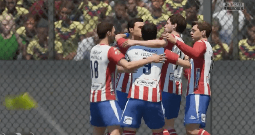 Santi Cáseres viene de atrás para vencer al San Luis de Juan Portales 4-3 en un partidazo.