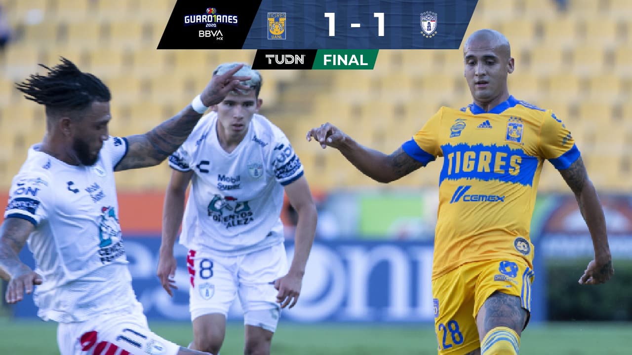 ¡No puede solo Nahuel! Pachuca rescata empate ante Tigres