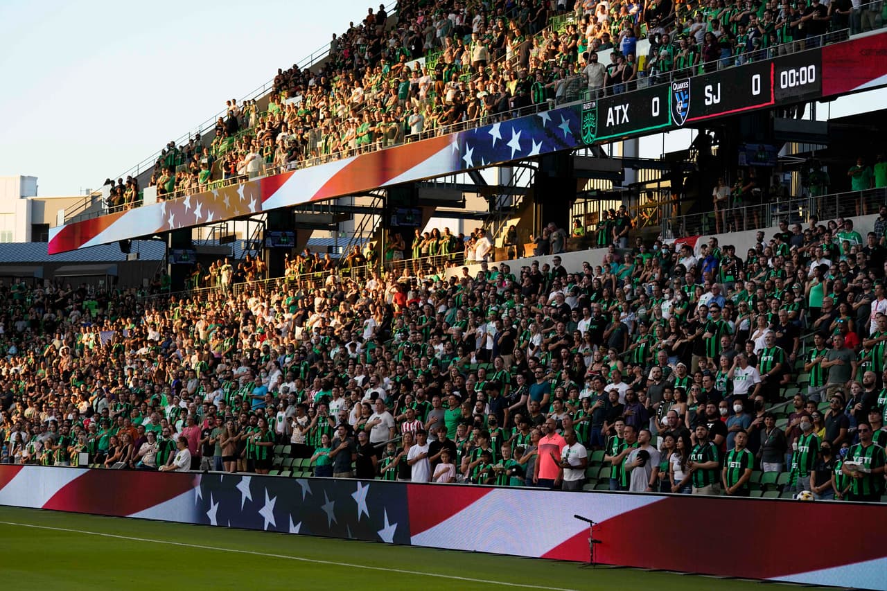 El marco en el Q2 Stadium fue espectacular este fin de semana.
<br>