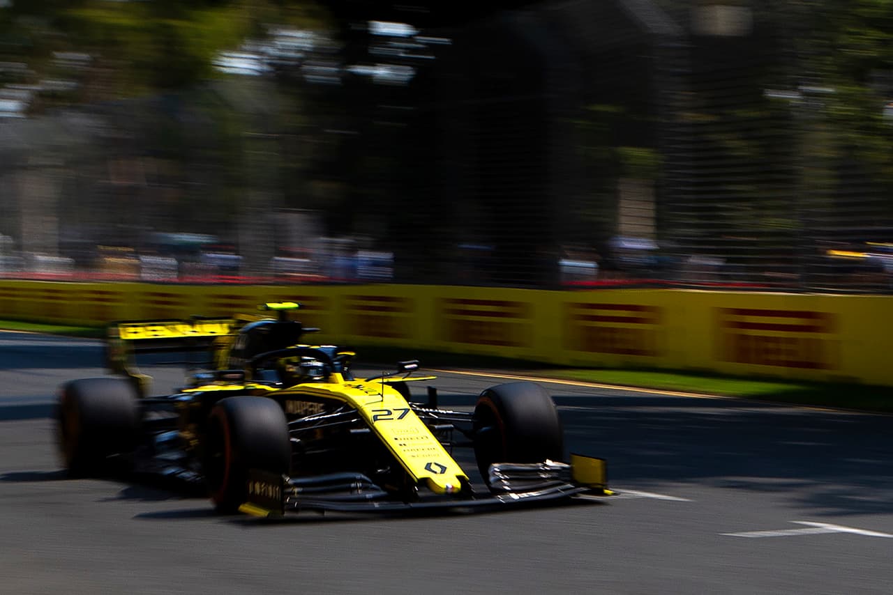 Mientras que Nico Hulkenberg quedó en el puesto 11 tras 10 vueltas en las que su mejor tiempo fue 1:22.562.