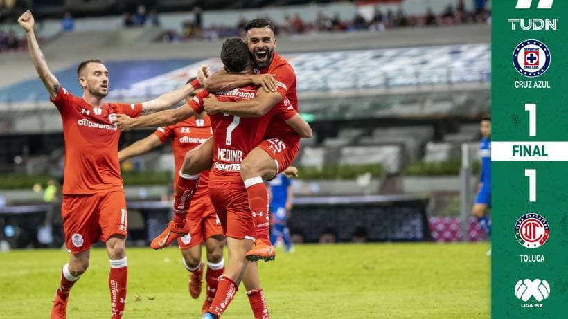 Toluca echó a perder el homenaje a 'Conejo' Pérez en el Azteca