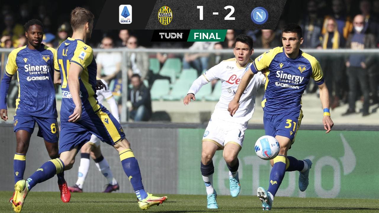 'Chucky' Lozano titular, gana el Napoli y se acerca al Scudetto