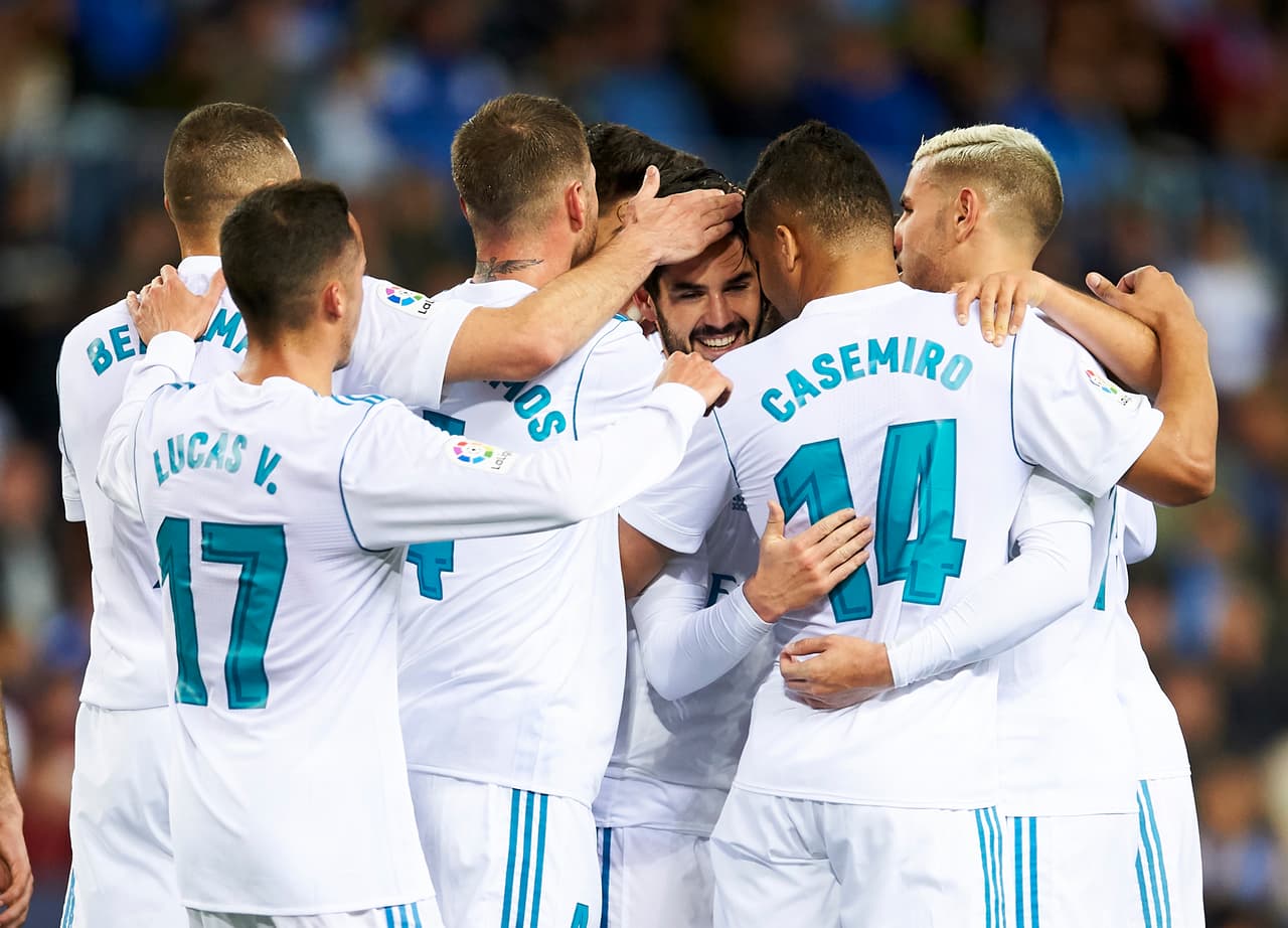 La tranquilidad llegó al Real Madrid con esa ventaja que le permitía controlar con calma el juego.