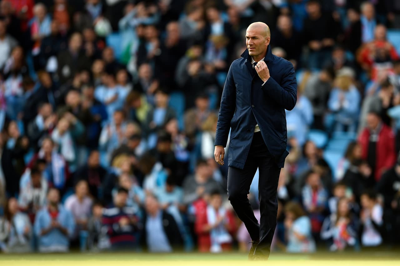 A dos semanas de la final de la Champions League, el técnico Zinedine Zidane decidió poner el equipo que habitualmente usa como titular para ese torneo.