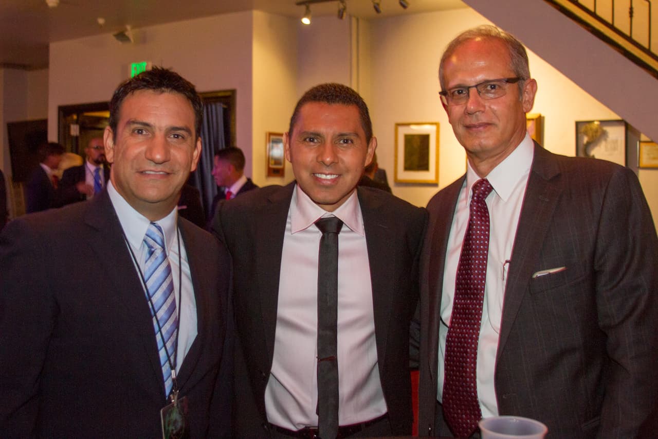 Pedro Antonio Flores y Ramón Morales.