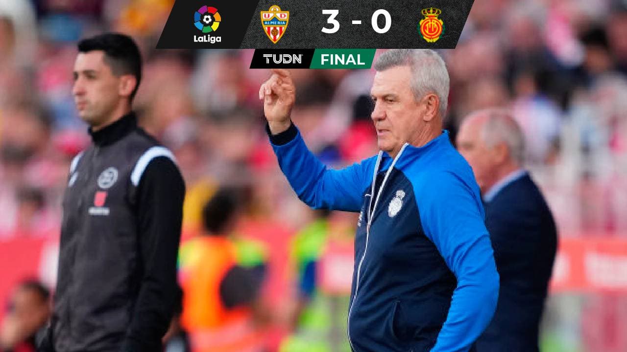 Almería venció al Mallorca y amargó el partido 500 de Javier Aguirre en España