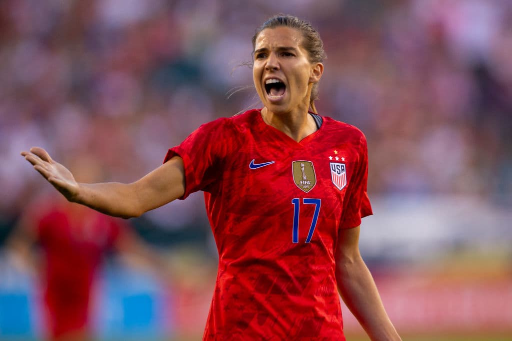 El número 17 lo ocupa Tobin Heath de Portland Thorns.