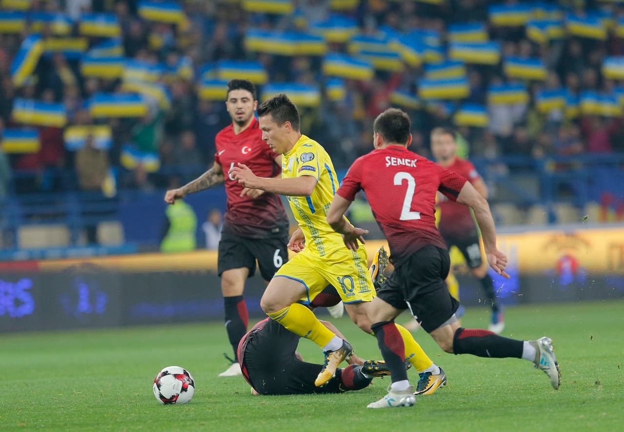 Konoplyanka fue otro dolor de muelas para la defensa turca.