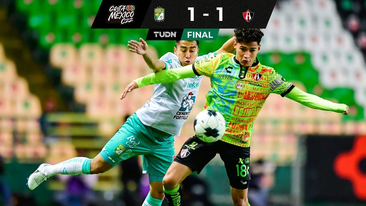 Atlas echa a perder ‘revancha’ de León en noche polémica por el VAR