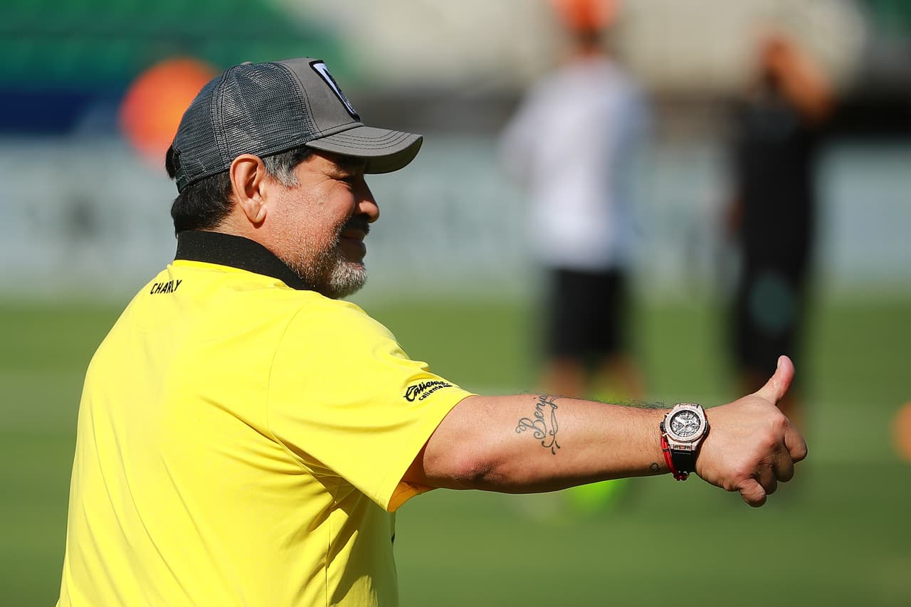 Diego Maradona espera que estos momentos brillantes con Dorados apenas sean un capítulo más del ascenso del equipo de Sinaloa a la Liga MX, con lo que el argentino se convertiría en un héroe.