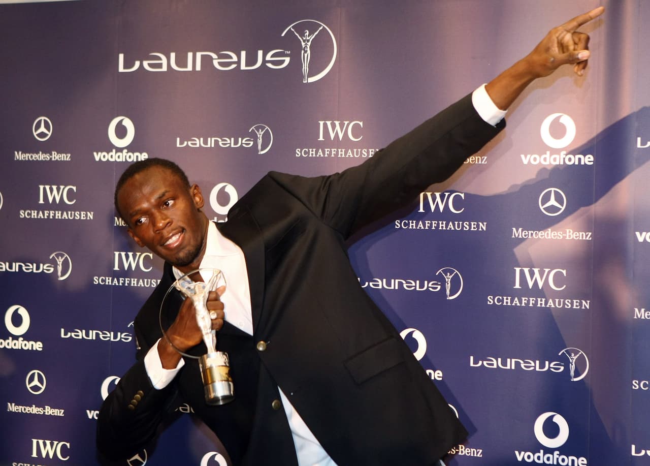 Claramente, en los Premios Laureus del Deporte (edición 2009), Usain Bolt fue el ganador al Deportista del Año. Repetiría en el 2010, además de ser elegido el Atleta del Año de la IAAF en los años 2008, 2009, 2011, 2012, 2013 y 2016.