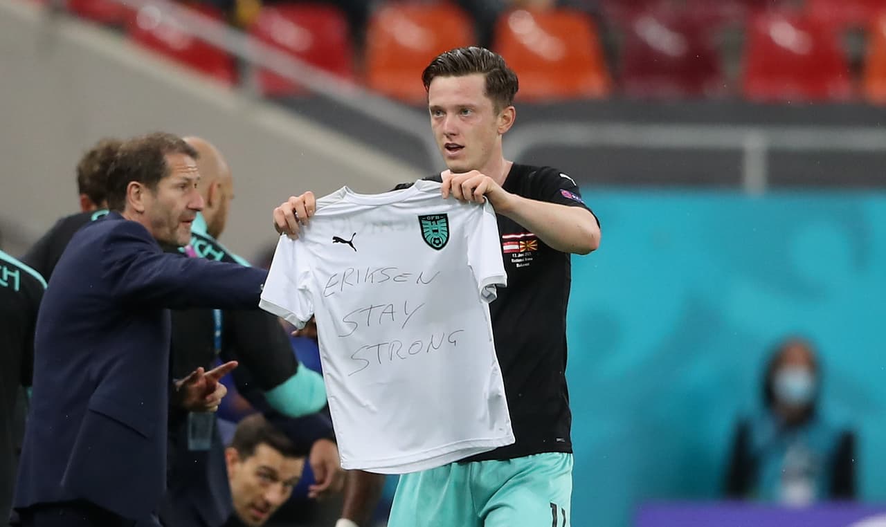 ¡700 goles en Euro! Gregoritsch hace historia; lo dedica a Eriksen