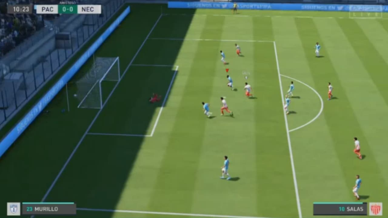 En un duelo desangelado, Carlos Guzmán de Necaxa venció 2-0 a Romario Ibarra, representante del Pachuca en la eLiga MX.