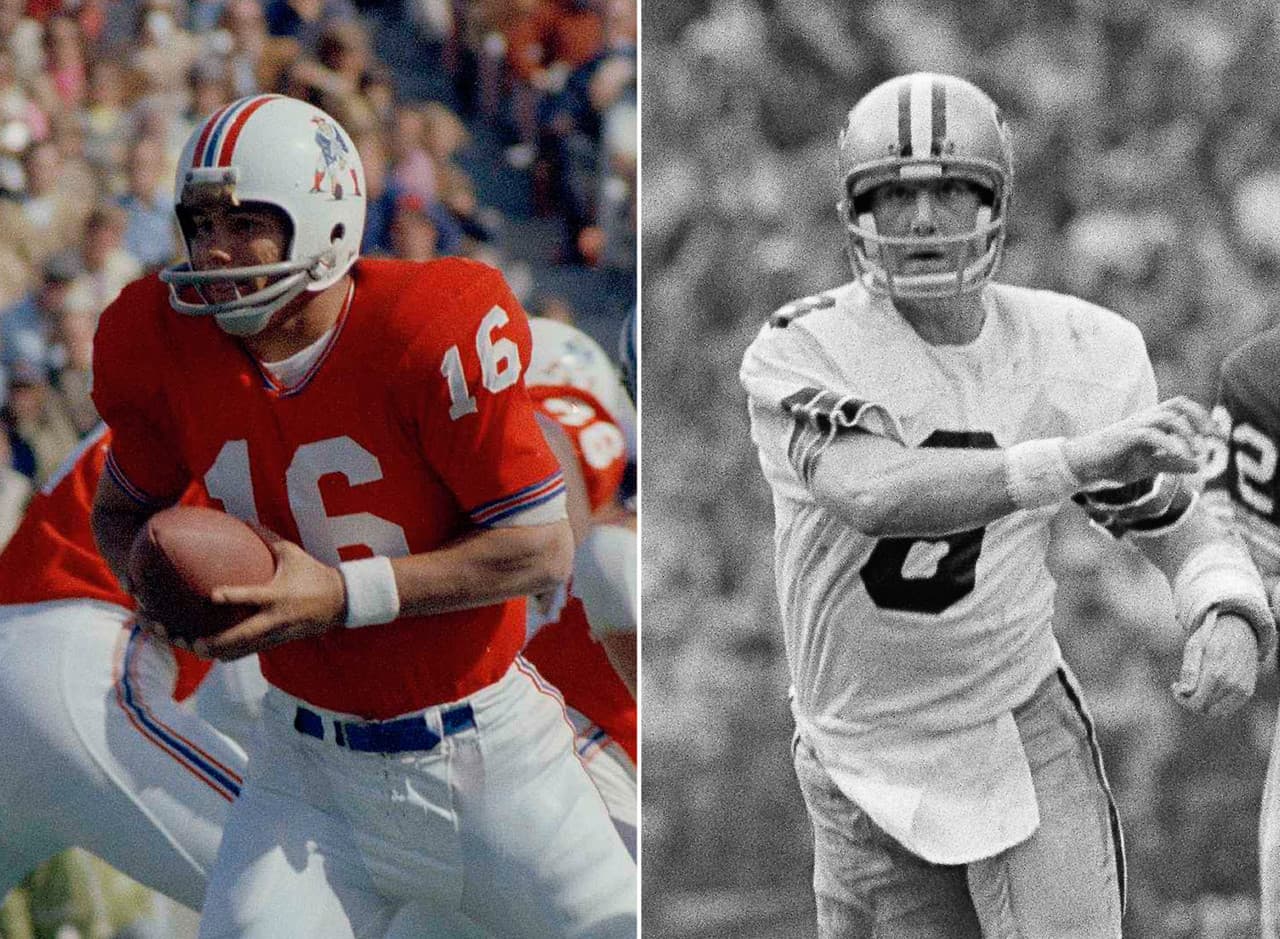 Draft de 1971.- No. 1: Jim Plunkett (Stanford).- Boston Patriots. No. 2: Archie Manning (Mississippi).- New Orleans Saints.